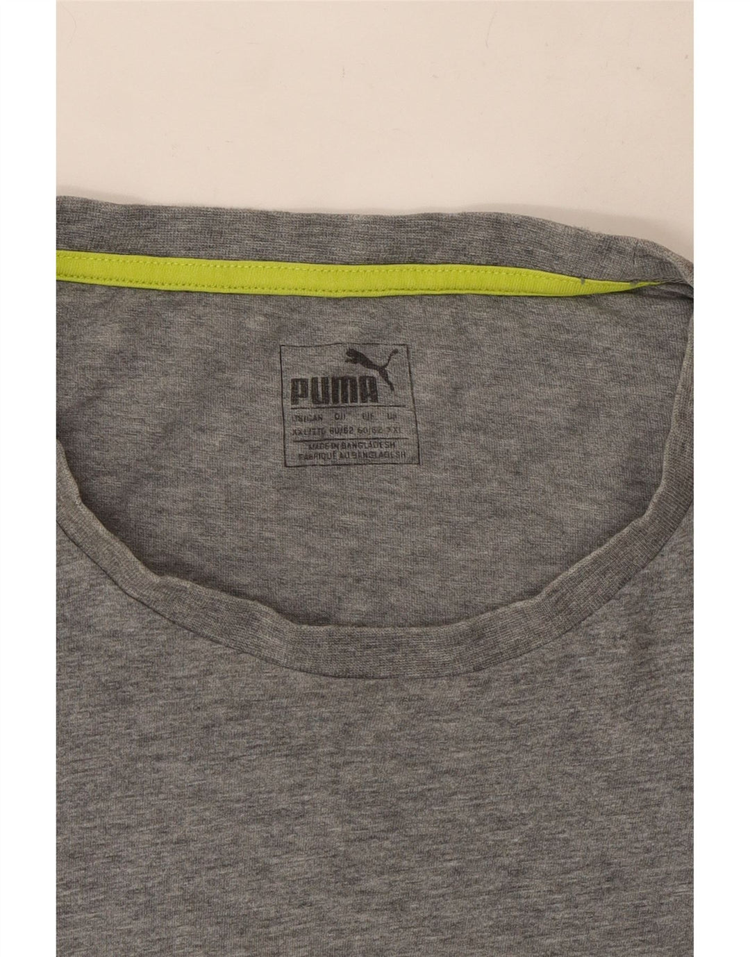 Puma Herren Grafik T-Shirt Top 2XL Grau meliert