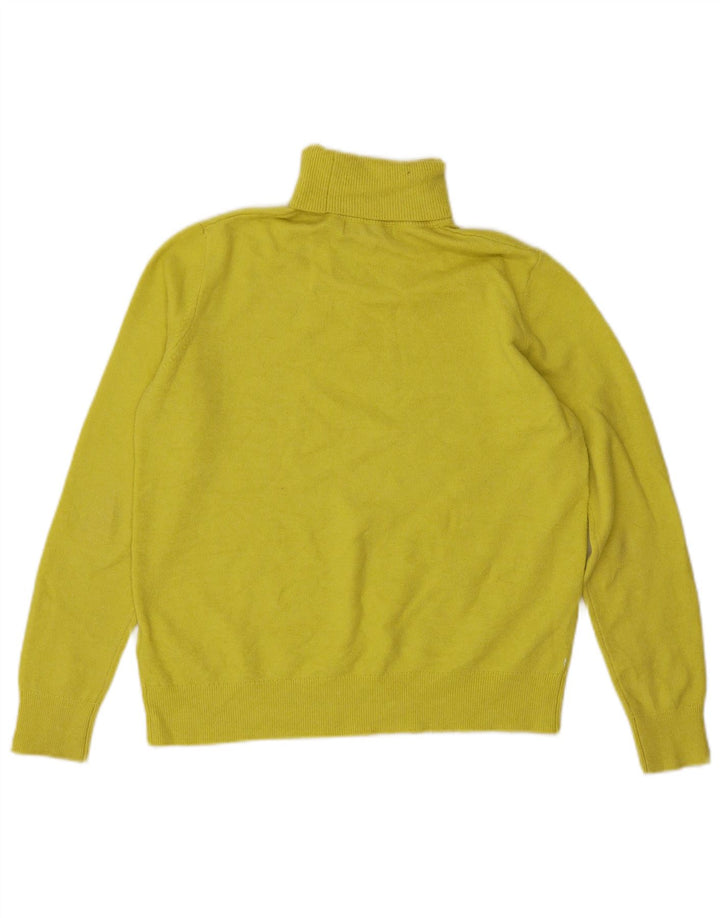Marks & Spencer Rollkragenpullover für Damen, Gr. 10, Gelb