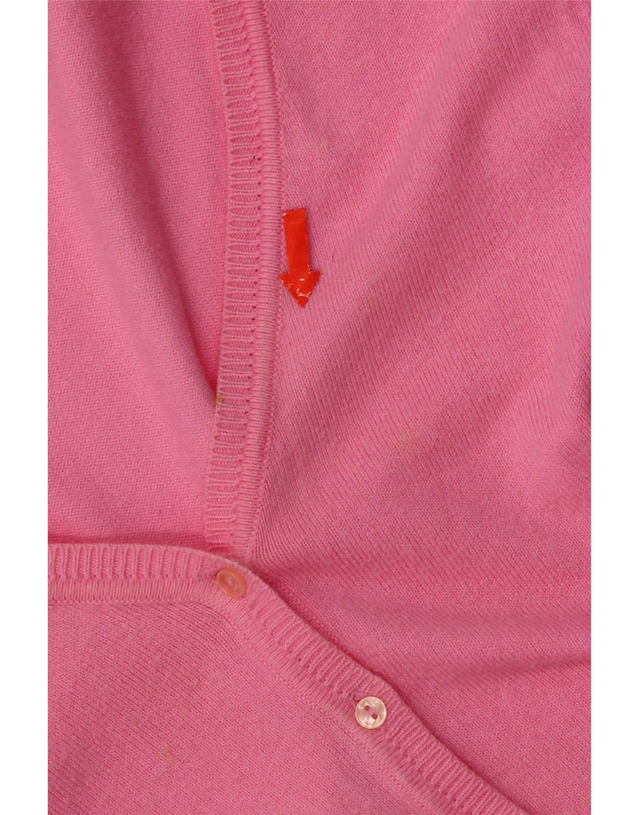 Zara Damen-Cardigan-Pullover UK 10 Small Pink