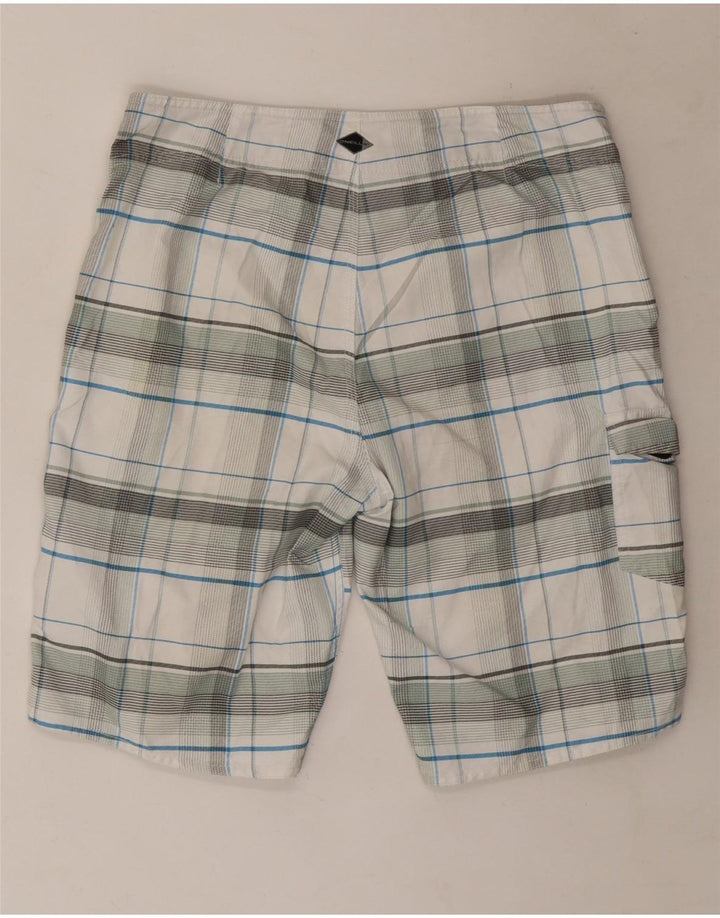 O'Neill Herren-Badeshorts, Mittelweiß, kariert, Polyester