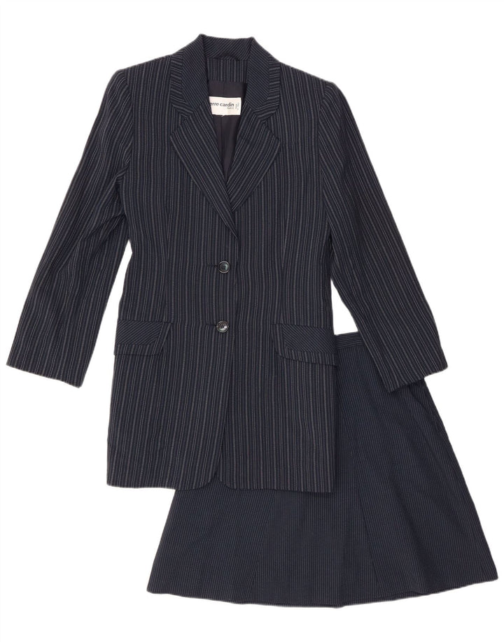 PIERRE CARDIN Damen 2-teiliges Rockset IT 42 Medium W25 L20 Marineblau