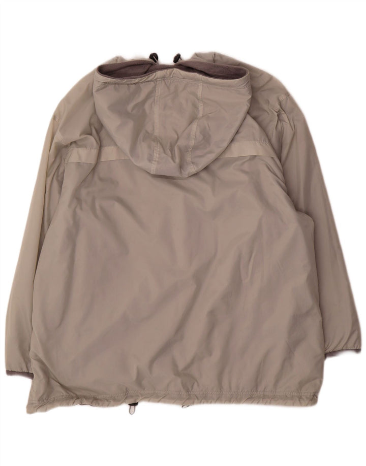 Champion Herren-Fleecejacke mit Kapuze, wendbar, UK 44, 2XL, Grau, Polyester
