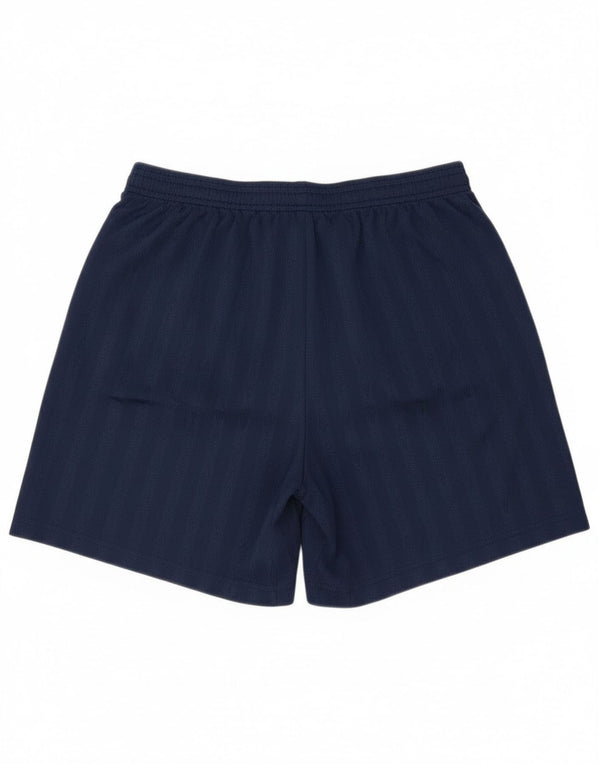 Umbro Herren-Sportshorts, groß, marineblau, gestreift, Polyester