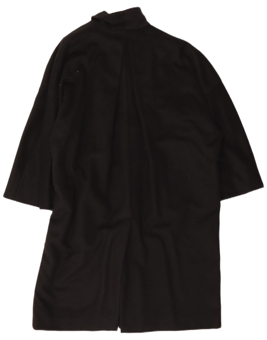 Ferre Damen Übergroßer offener Mantel UK 14 Large Schwarz