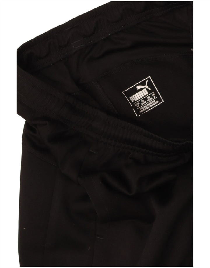 PUMA Mens Tracksuit Trousers Small Black