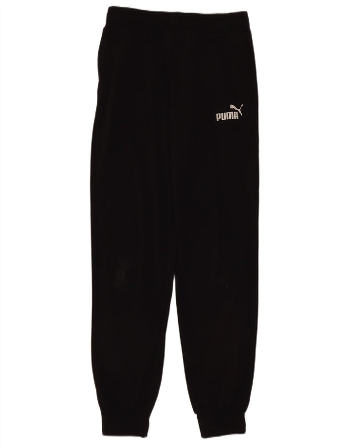PUMA Jungen-Trainingshose, Jogginghose, 13–14 Jahre, Schwarz