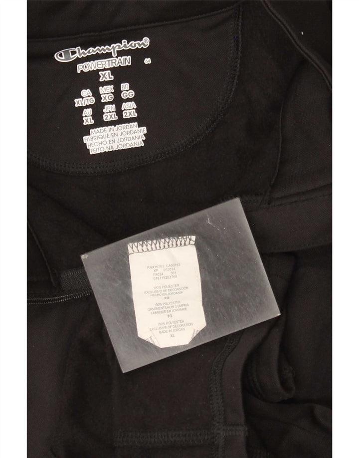 Champion Damen-Trainingsanzugoberteil, UK 18, XL, Schwarz, Polyester