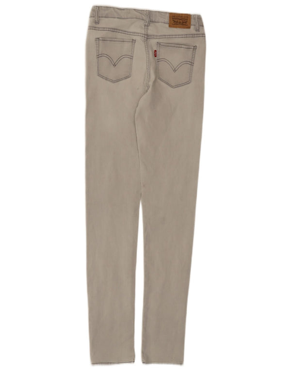 Levi's Mädchen 720 High Waist Super Skinny Jeans 13–14 Jahre W24 L30 Grau