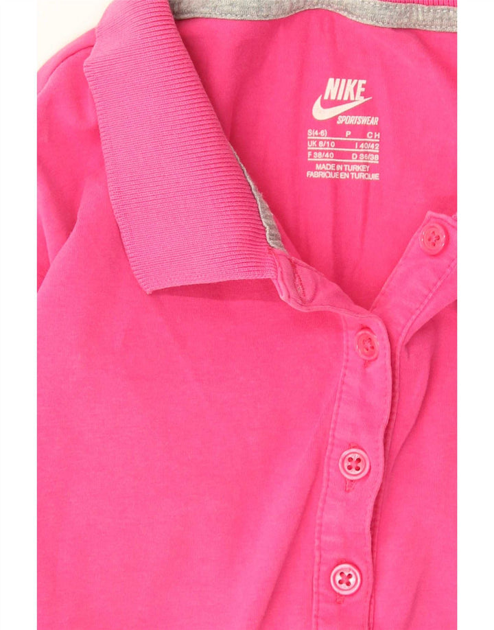 Nike Damen Poloshirt US 4/6 Small Pink