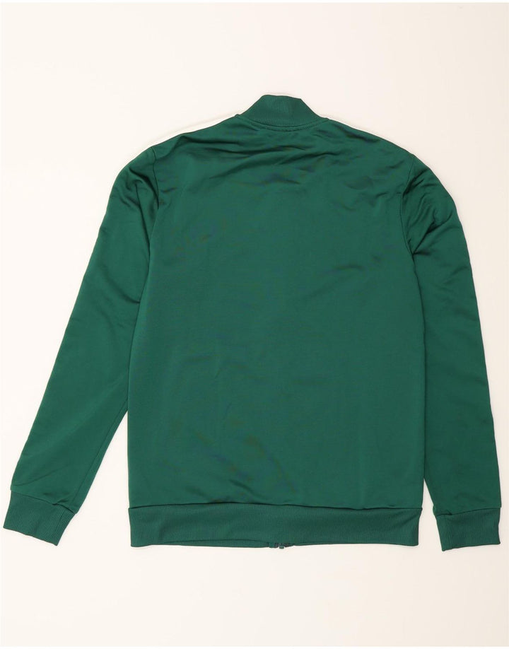 Adidas Damen Graphic Trainingsanzug Top Jacke UK 8/10 Small Grün Polyester