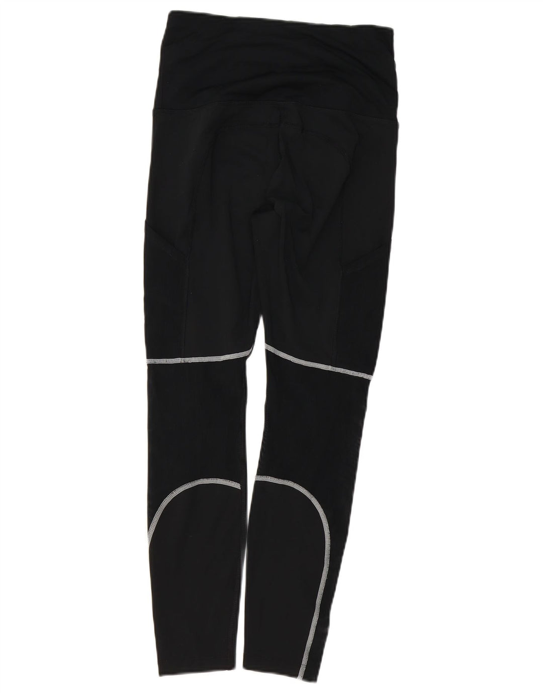 NIKE Womens Dri Fit Leggings UK 8 Small  Black Polyester