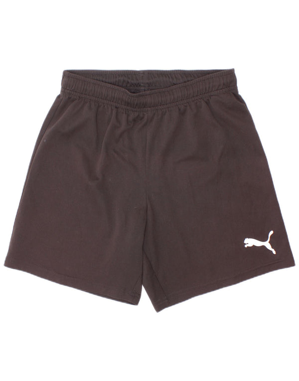 Puma Jungen Sportshorts 13–14 Jahre, schwarzes Polyester