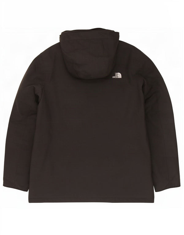 The North Face Herren-Parka mit Kapuze, UK 40, Größe L, Schwarz, Polyester