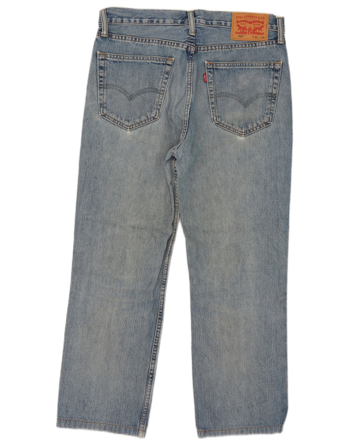Levi's Herren 516 Slim Straight Jeans W32 L26 Blaue Baumwolle