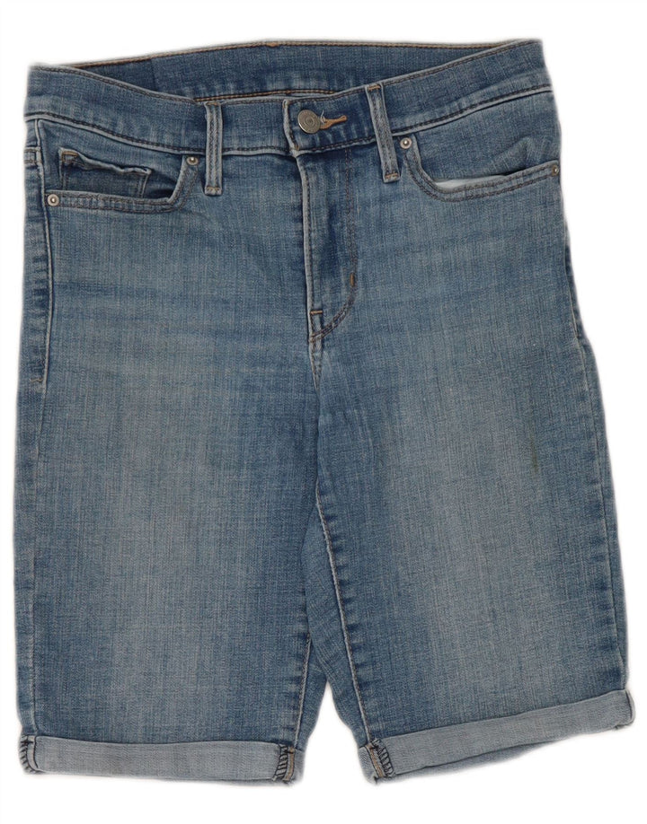 Levi's Damen-Jeansshorts, W26, klein, blaue Baumwolle
