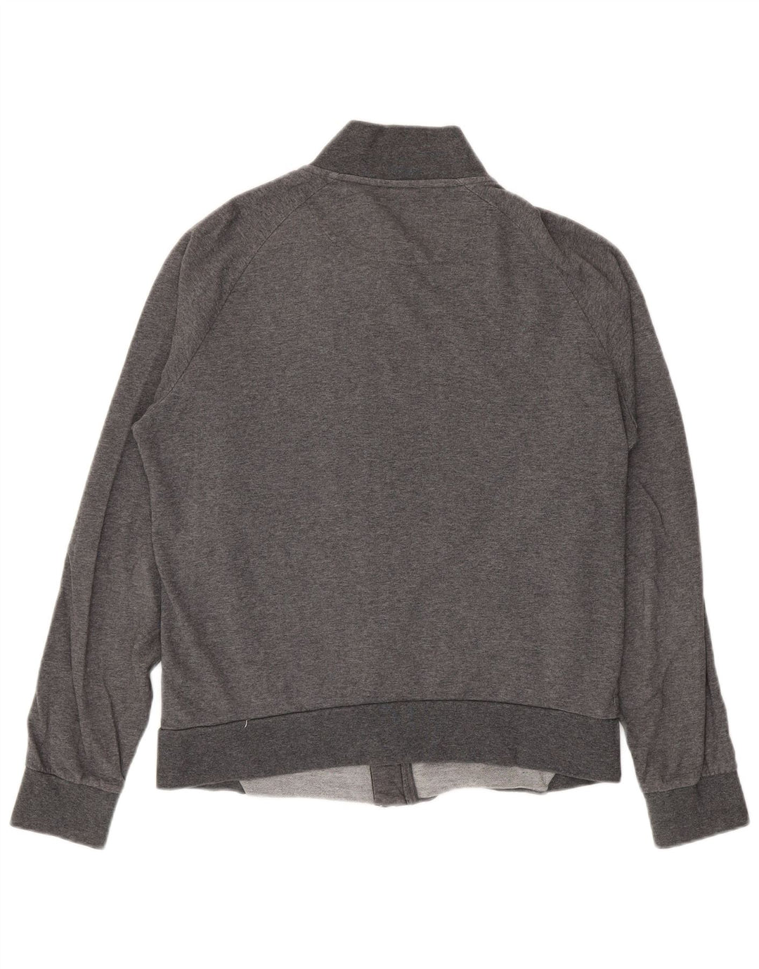Nike Herren-Trainingsanzugoberjacke aus mittelgrauer Baumwolle