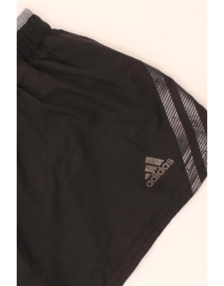 Adidas Damen Climacool Sport Shorts UK 12 Medium Schwarz Polyester