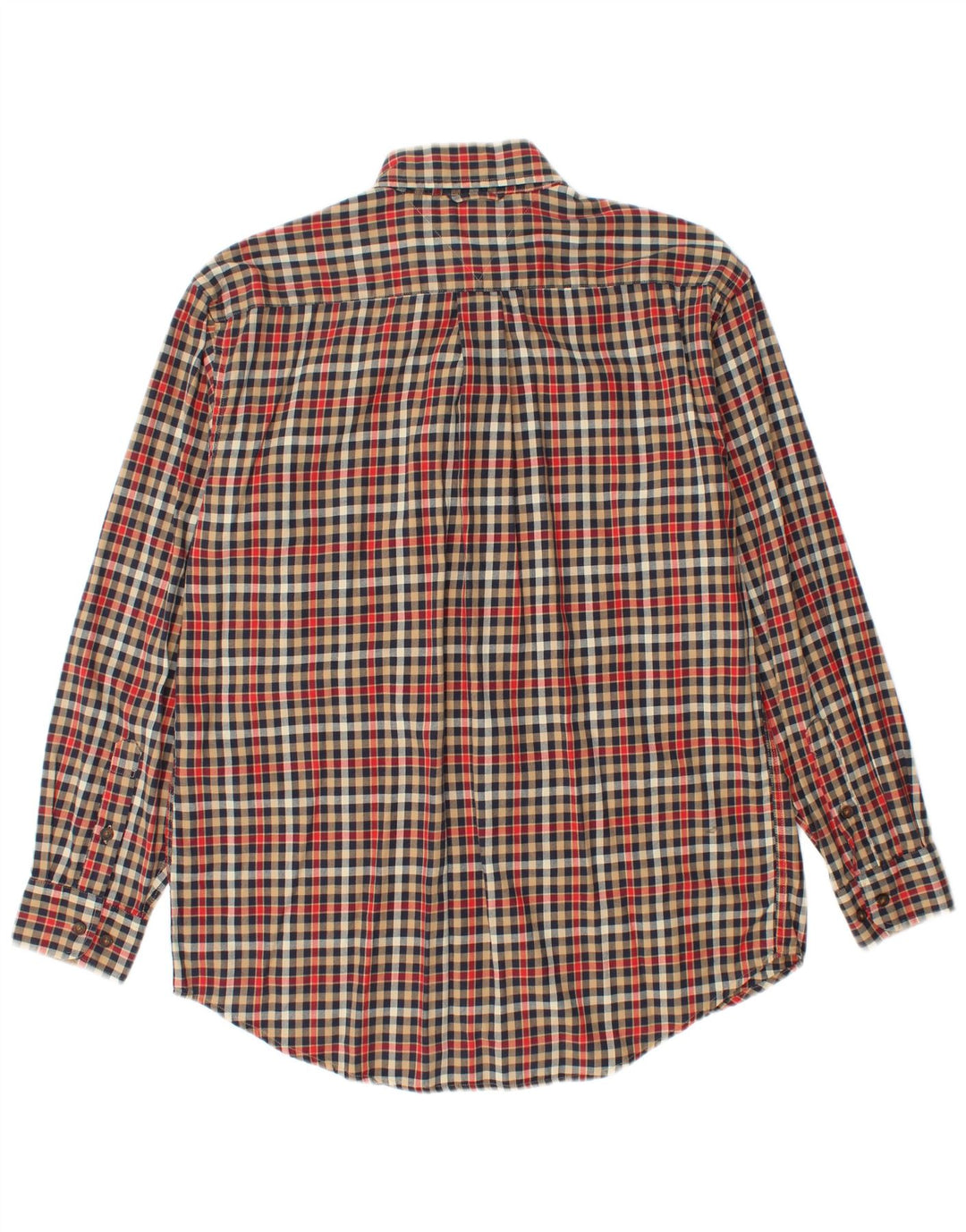 TOMMY HILFIGER Mens Flannel Shirt Medium Multicoloured Check Cotton
