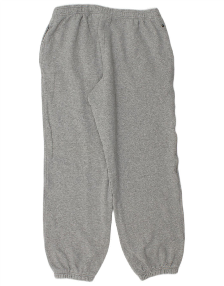 Reebok Herren-Trainingshose, Jogginghose, mittelgrau gefleckte Baumwolle