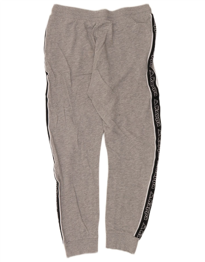 KAPPA Herren Tezenis Trainingshose Jogger Mittelgrau Farbblock