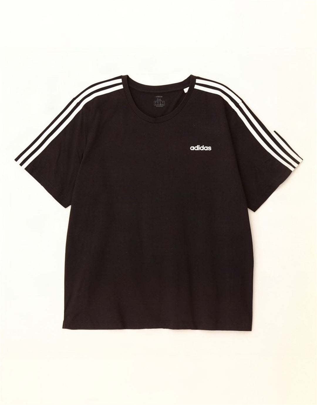 Adidas Herren T-Shirt Top 3XL Schwarz