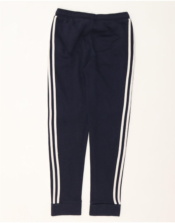 Adidas Jungen Trainingshose Jogger 13-14 Jahre Marineblaue Baumwolle