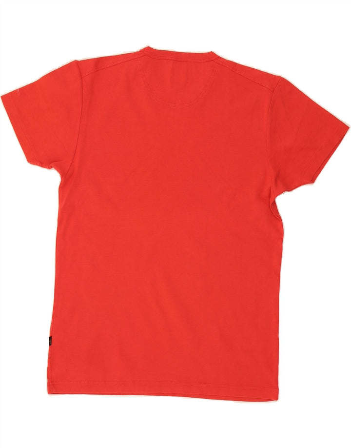 ENGBERS Mens T-Shirt Top Large Red Cotton Vintage Engbers and Second-Hand Engbers from Messina Hembry 