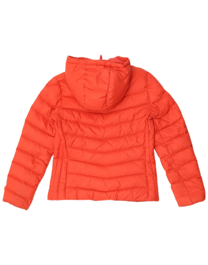 Timberland Damen-Jacke mit Kapuze, gepolstert, UK 10, Größe S, rotes Nylon
