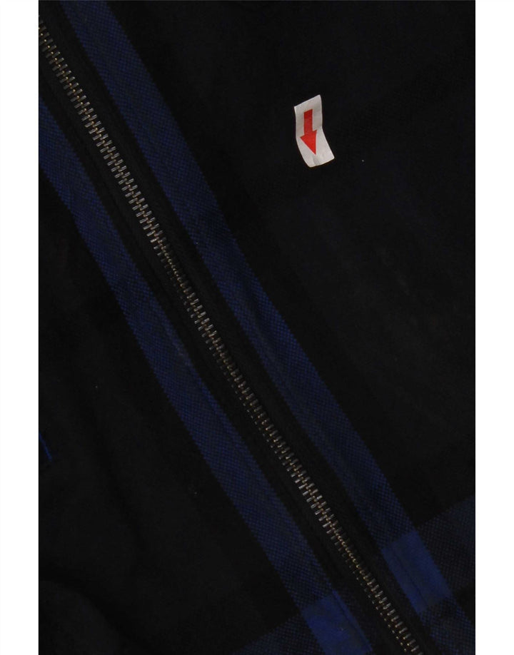 G-Star Herren-Utility-Jacke, UK 40, groß, marineblau, kariert, Baumwolle