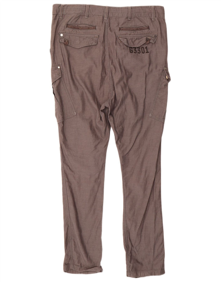 G-Star Herren Slim Cargohose W29 L32 Graue Baumwolle
