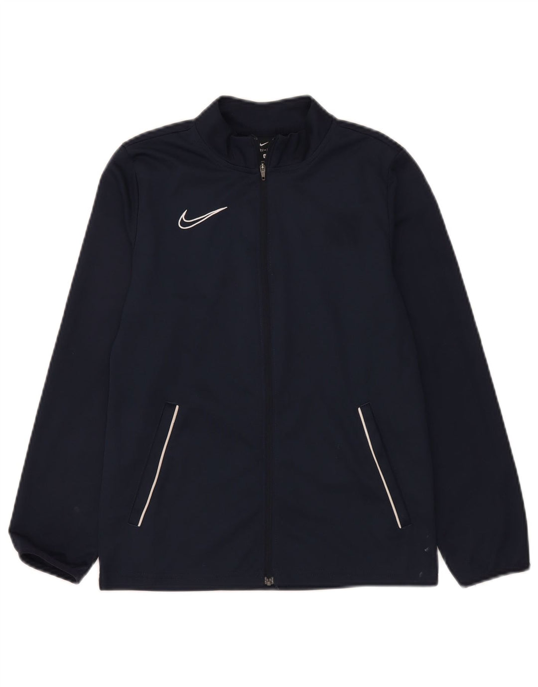 Nike Dri-Fit-Trainingsanzug-Oberteil für Jungen, 12–13 Jahre, Größe L, Marineblau