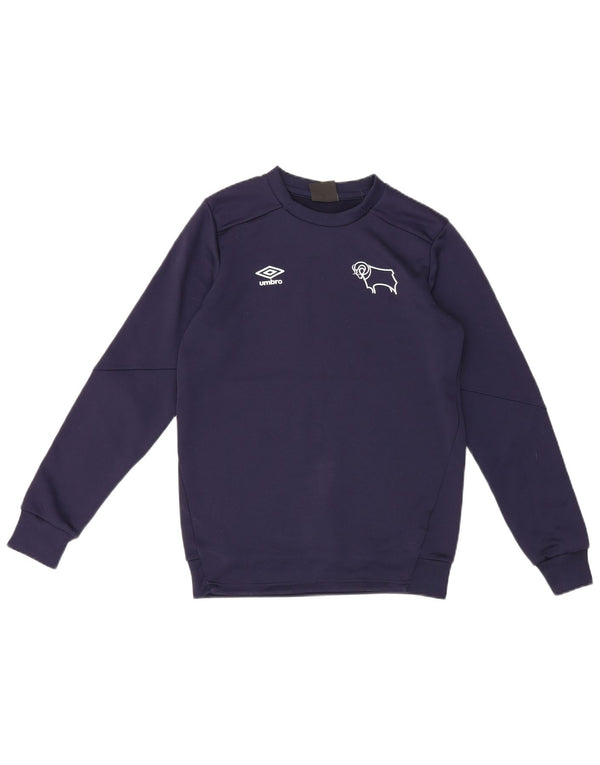 Umbro Grafik-Sweatshirt für Jungen, 13–14 Jahre, XL, Marineblau, Polyester