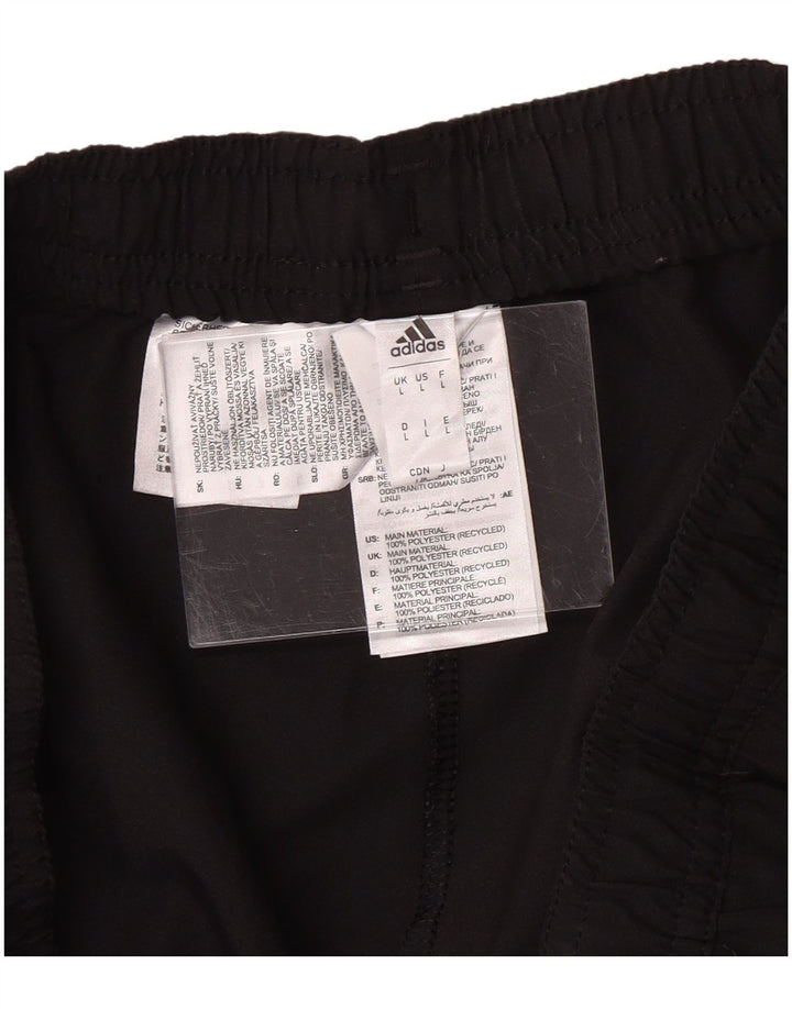 ADIDAS Mens Aeroready Tracksuit Trousers Large  Black Polyester