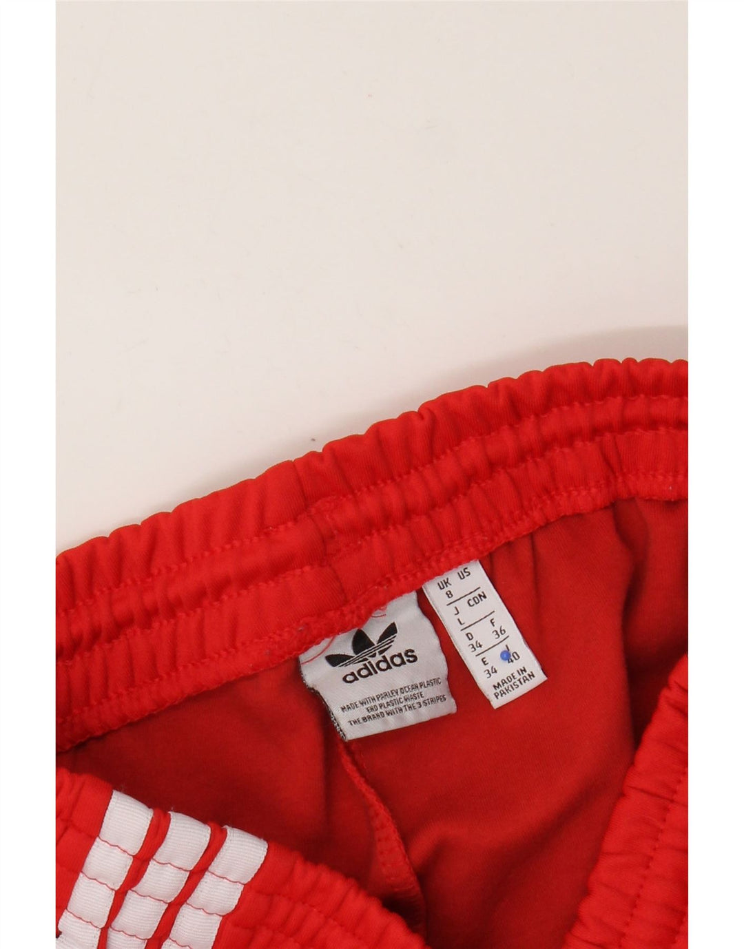 Adidas Damen Trainingshose UK 8 Small Rot