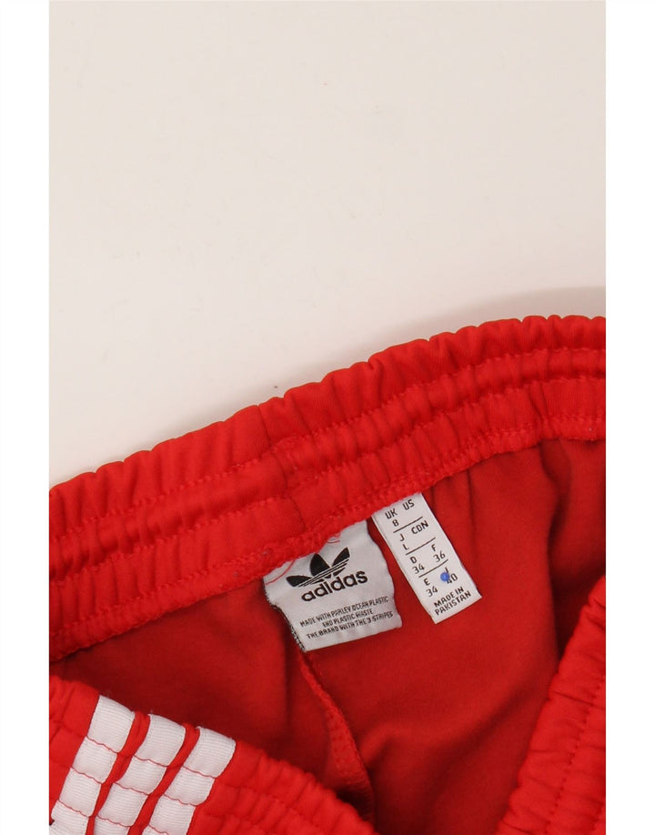 Adidas Damen Trainingshose UK 8 Small Rot
