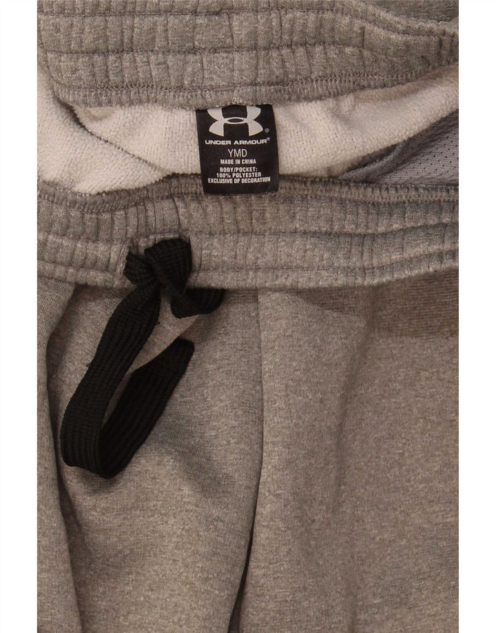 Under Armour Trainingshose für Jungen, 9–10 Jahre, Mittelgrau, Farbblock