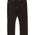 Marks & Spencer Herren Slim Jeans W30 L27 Schwarze Baumwolle