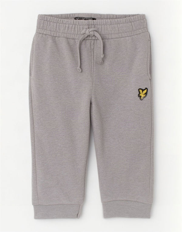 Lyle & Scott Baby-Jungen-Jogger-Trainingshose, 12–18 Monate, graue Baumwolle