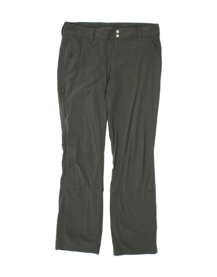 COLUMBIA Womens Straight Cargo Trousers US 10 Large W32 L32 Grey Vintage Columbia and Second-Hand Columbia from Messina Hembry 
