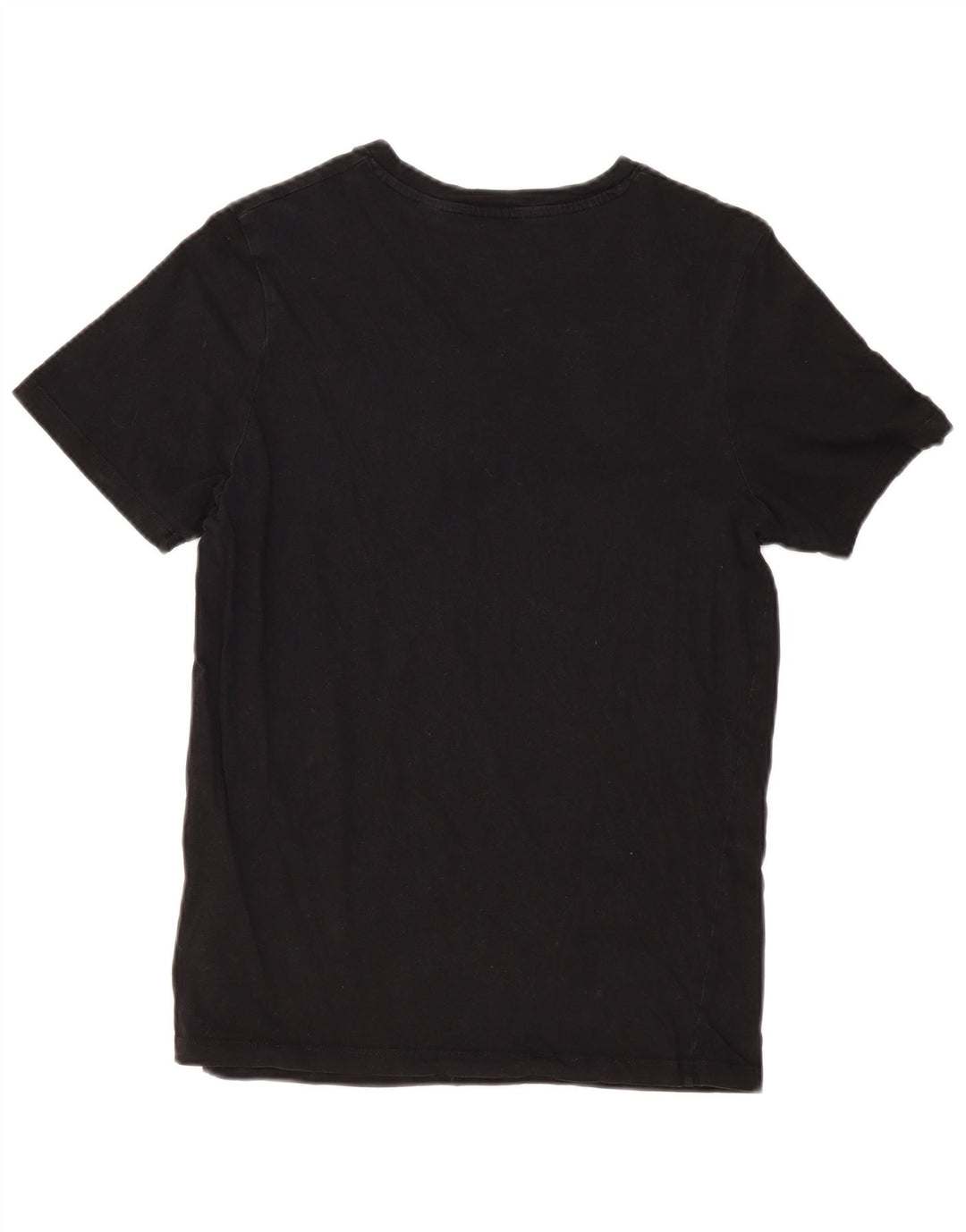 Jack & Jones Herren-T-Shirt mit Grafik, mittelschwarze Baumwolle