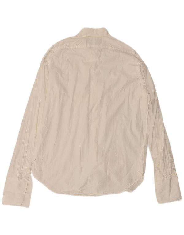 Polo Ralph Lauren Herren-Hemd mit klassischer Passform, XL, weiße Baumwolle