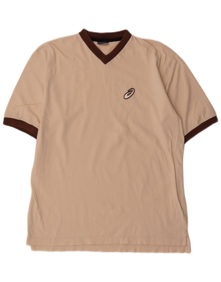 Asics Herren T-Shirt Top Large Beige