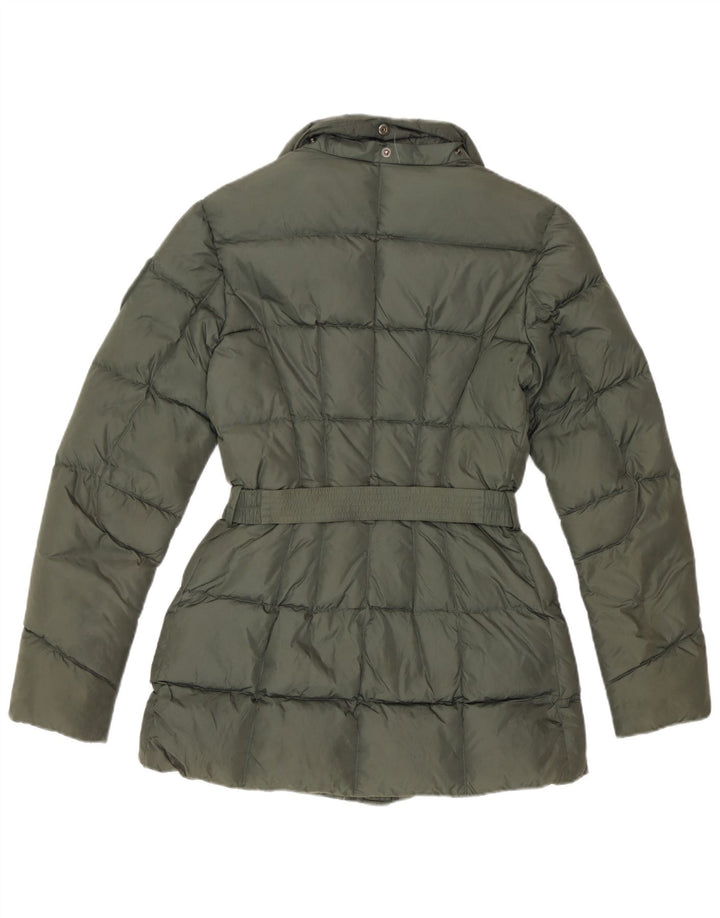 ADD Damen Wattierte Jacke UK 12 Medium Khaki Polyamid