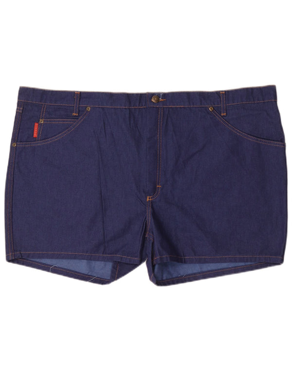 Crown Damen Jeansshorts 4XL W46 Marineblau