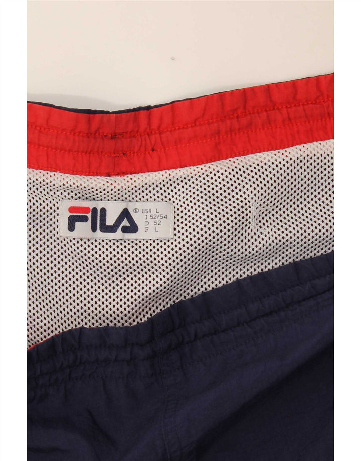 Fila Herren-Sportshorts, groß, Marineblau