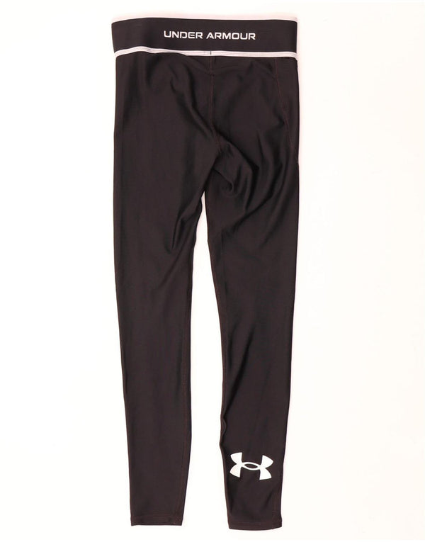 Under Armour Damen Graphic Leggings UK 10 Small Schwarz