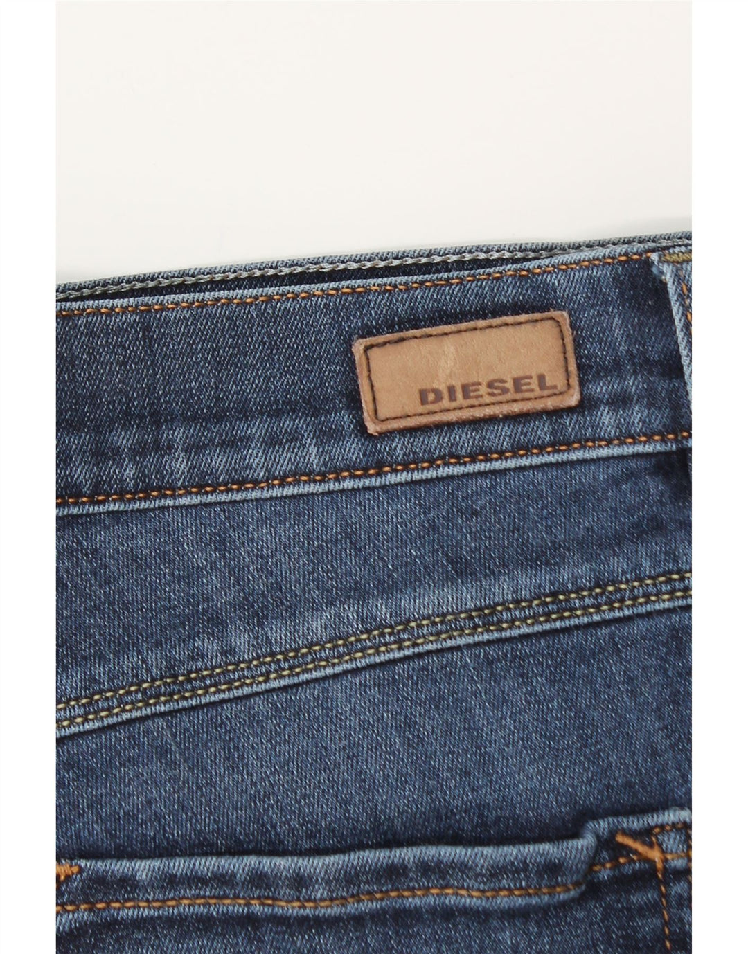 Diesel Damen Slim Jeans W29 L29 Blaue Baumwolle