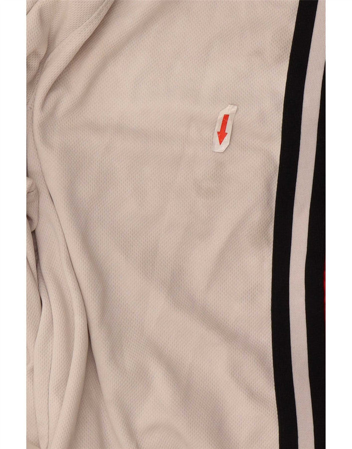 Jordan Herren-Sportshorts mit Grafik, mittelweißes Farbblock-Polyester