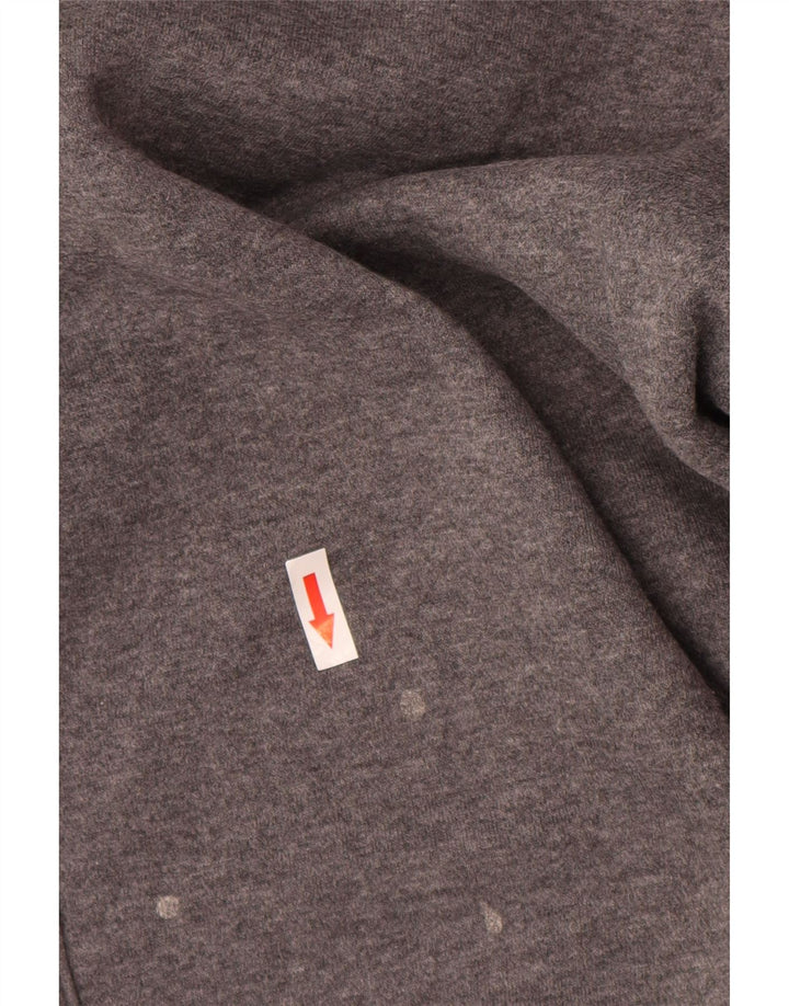Nike Herren-Trainingshose, Jogginghose, groß, graue Baumwolle