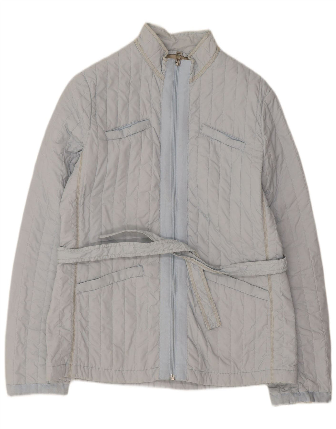 Geox Damen Wattierte Jacke UK 10 Small Blue